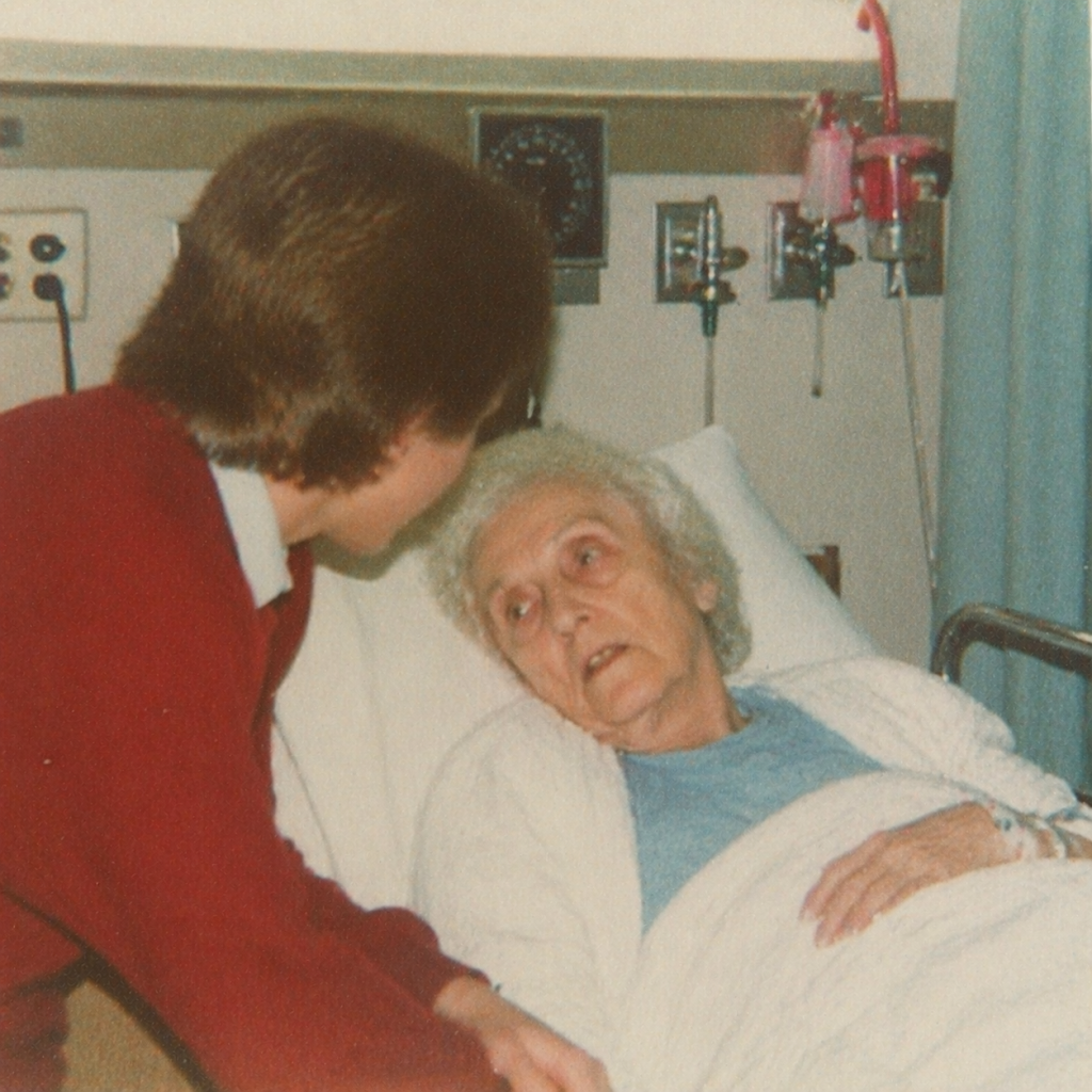 visiting in hospital